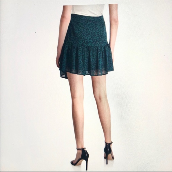 Moon River Leopard-Print Mini Skirt - Picture 11 of 11